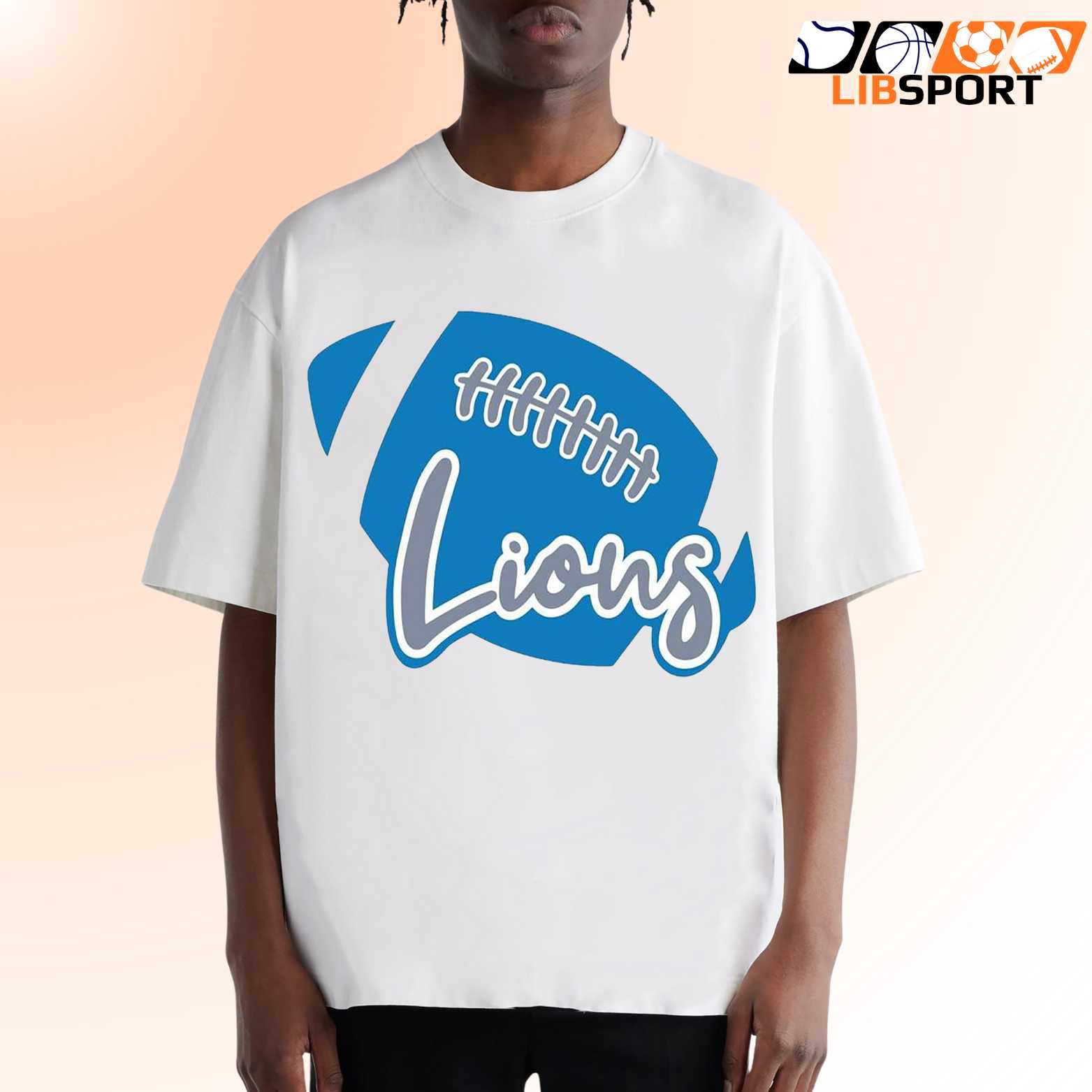 Detroit Lions Love T-Shirt, Unisex Football Tee, Game Day Fan Gift